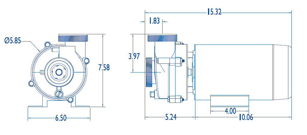 1.5 HP Spa Pump